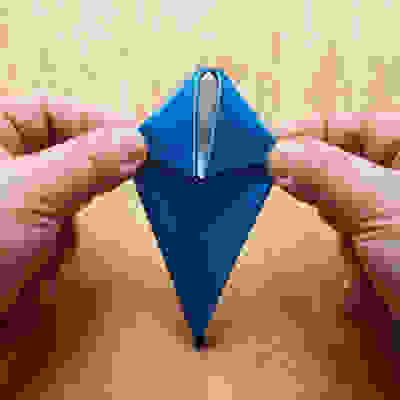 Origami step
