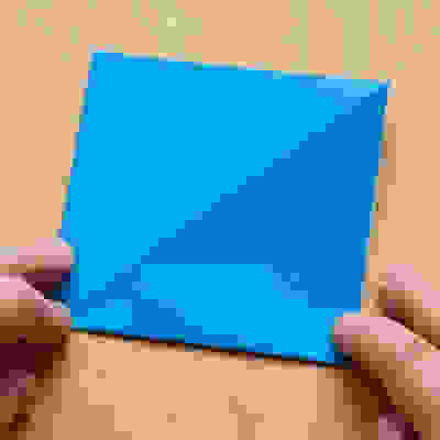 Origami step