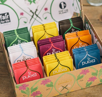 Pukka tea gift boxes