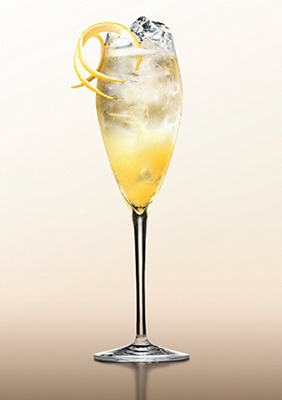 Image of Sake fizz cocktail