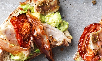 Image of CHICKEN, BACON AND AVOCADO SANDWICH