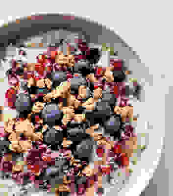 breakfast bircher muesli