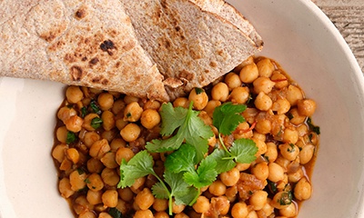 Vivek Singh's Chickpea Curry