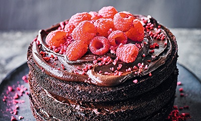 Martha Collison's vegan chocolate cake