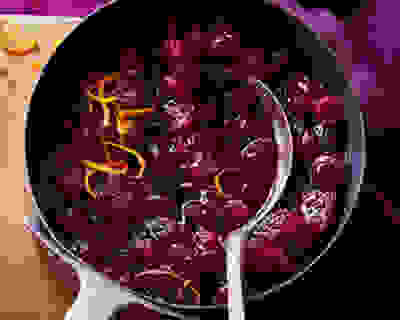 Image of cranberry sauce