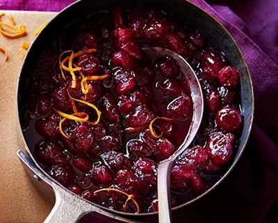 Image of cranberry sauce
