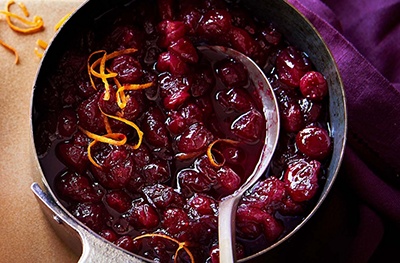Image of cranberry sauce