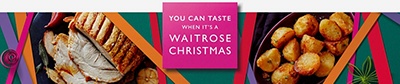 You can taste when its Waitrose Christmas