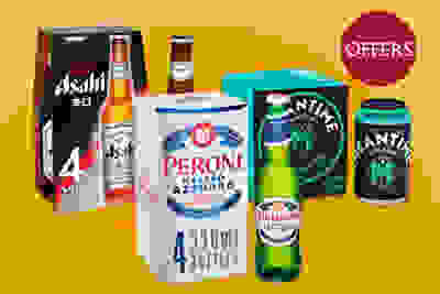 Image of beers on offer