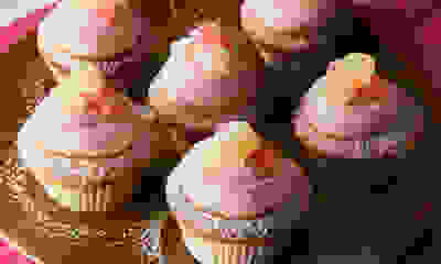 Turkish delight cupcakes