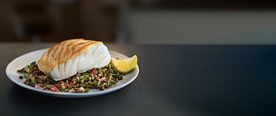 Taste - Cod with lentils