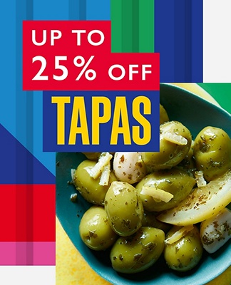 Up to 25% off - Spanish Tapas