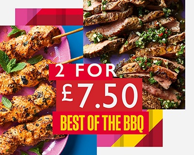 2 for £7.50 - BBQ