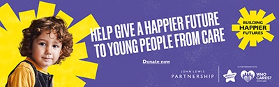 Help give a happier future to young people from care - Donate now