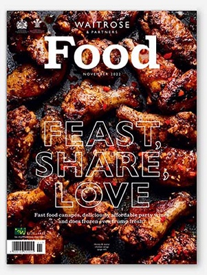 Waitrose Food Magazine November 2022