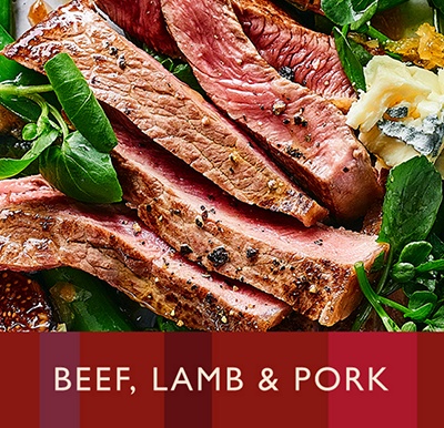 2 for £8 - Beef, Lamb & Pork