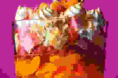 Battenberg trifle