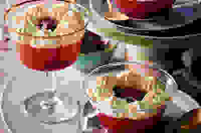 Cider, mixed berry & Bramley apple jellies