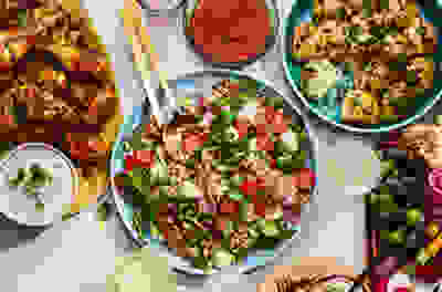The MEZZE platter