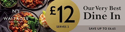 Only £12 - Our Very Best Dine In