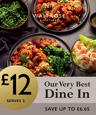 £12 Our very best dine in - 1 main + 1 side + 1 starter or dessert