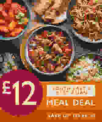 £12 South East & East Asian Meal Deal | Choose 2 mains + 2 sides