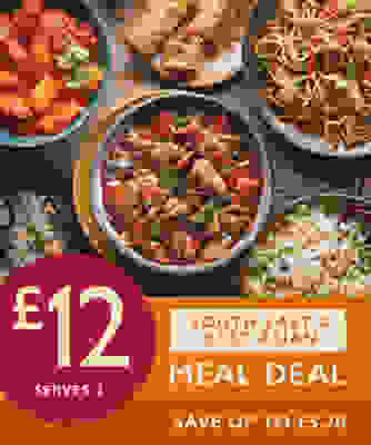 £12 Serves 2 South East & East Asian Meal Deal Save up to £5.70