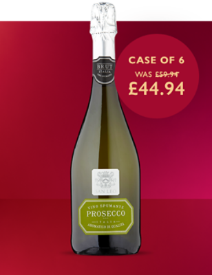 San Leo Prosecco Brut NV Case of 6  Was £59.94 Now £44.94 