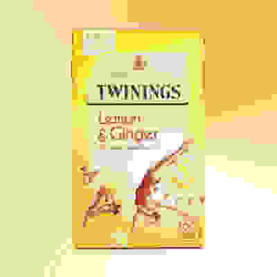 Twinings Lemon & Ginger tea