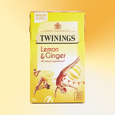 Twinings Lemon & Ginger tea