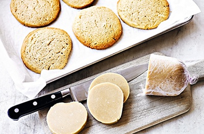 Martha Collison's freezer dough cookies
