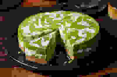 Matcha cheesecake