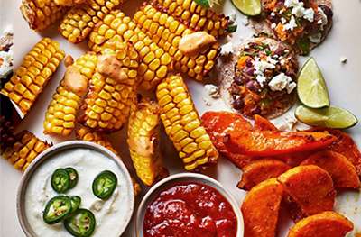 Mexican-inspired sharing platter