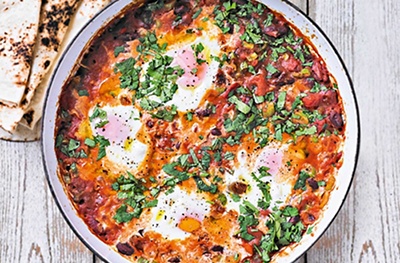 Mexican-style eggs