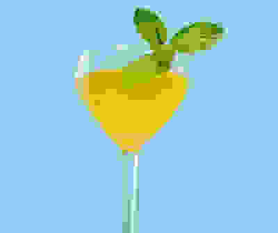 Mint-leaf daiquiri