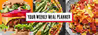 Your weekly meal planner
