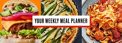Your weekly meal planner