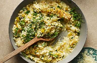 Odds-and-ends risotto