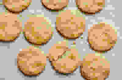 Orange & cardamom shortbread biscuits