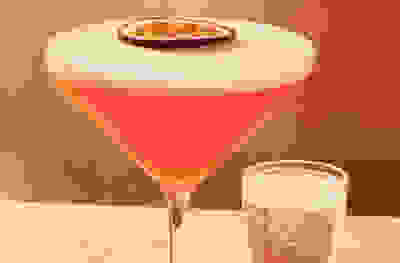 Passion-fruit martini