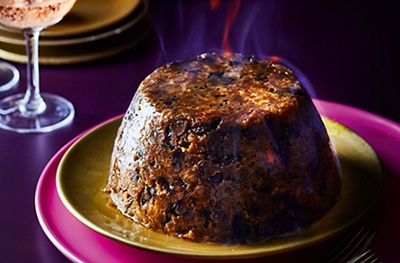 Pressure cooker Christmas pudding