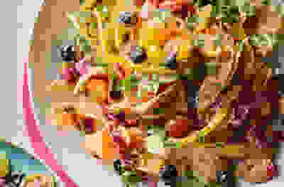 Rainbow salad 