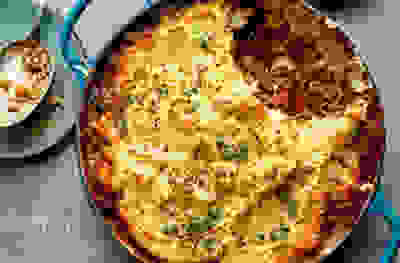 Rarebit cottage pie