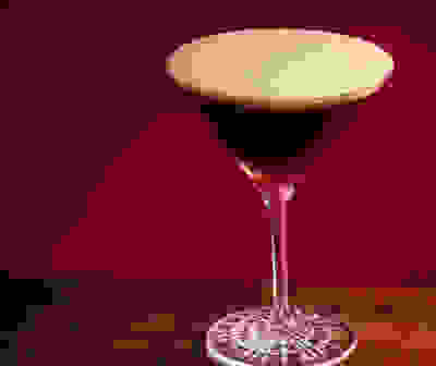 Raspberry espresso martini