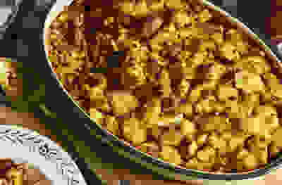 Rösti-topped chicken keema pie