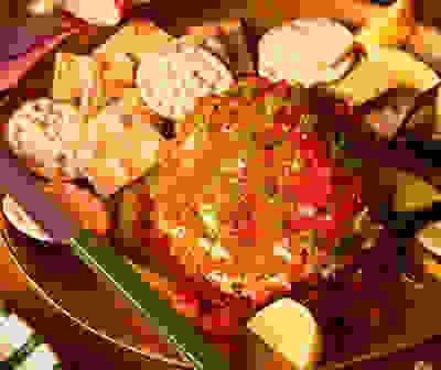 Seafood cheese ball