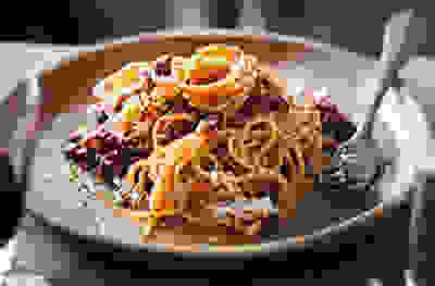 Slow cooker spaghetti Bolognese