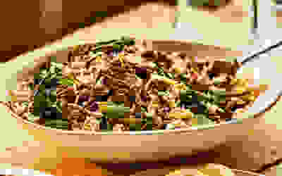 Slow-cooked lamb ‘pilaf’