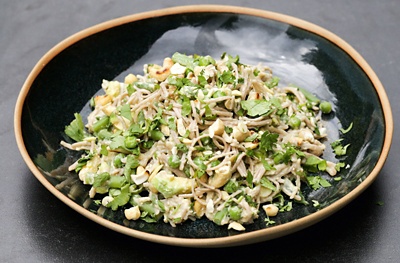 A refreshing soba noodle salad by John Whaite. 