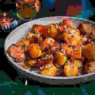 Spice christmas roasties